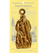 TALISMAN ST. LAZARUS WITH CRUTCH