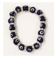 Evil Eye Gemstone Bracelet