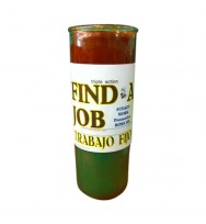 Find a Job Custom Big Al Candle