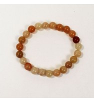 Coral Power Bead Bracelet