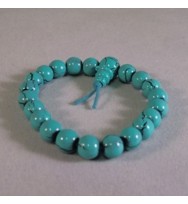 Turquoise Power Bead Bracelet