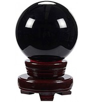 Juvale Black Obsidian Crystal Ball 