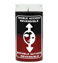 14 DAY CANDLE REVERSIBLE BLACK/RED