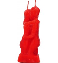 5.75″ INCH LOVERS ADAM & EVE CANDLE – RED 5.75″ (14.6cm)