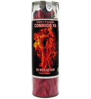 SCENTED PALM COCKTAIL CANDLE BE WITH ME NOW – RED