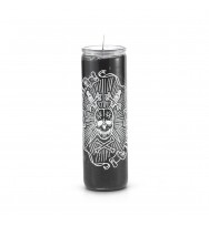 Skull (D.U.M.E) 7 Day 1 Color Prayer Candle Black