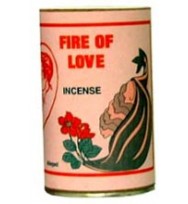 7 SISTERS INCENSE POWDER FIRE OF LOVE 1 3/4oz (49g)