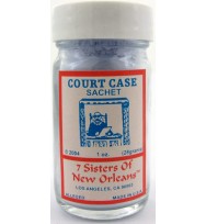 7 SISTERS OF NEW ORLEANS SACHET POWDER COURT CASE/JUST JUDGE 1oz (28.3g)